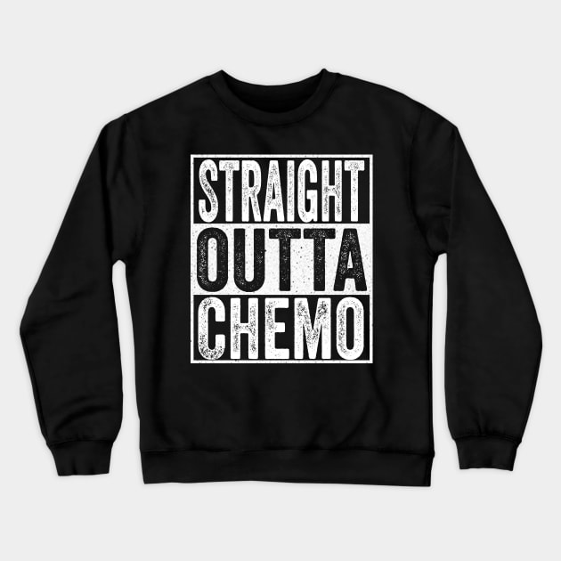 Straight outta chemo Crewneck Sweatshirt by BaderAbuAlsoud